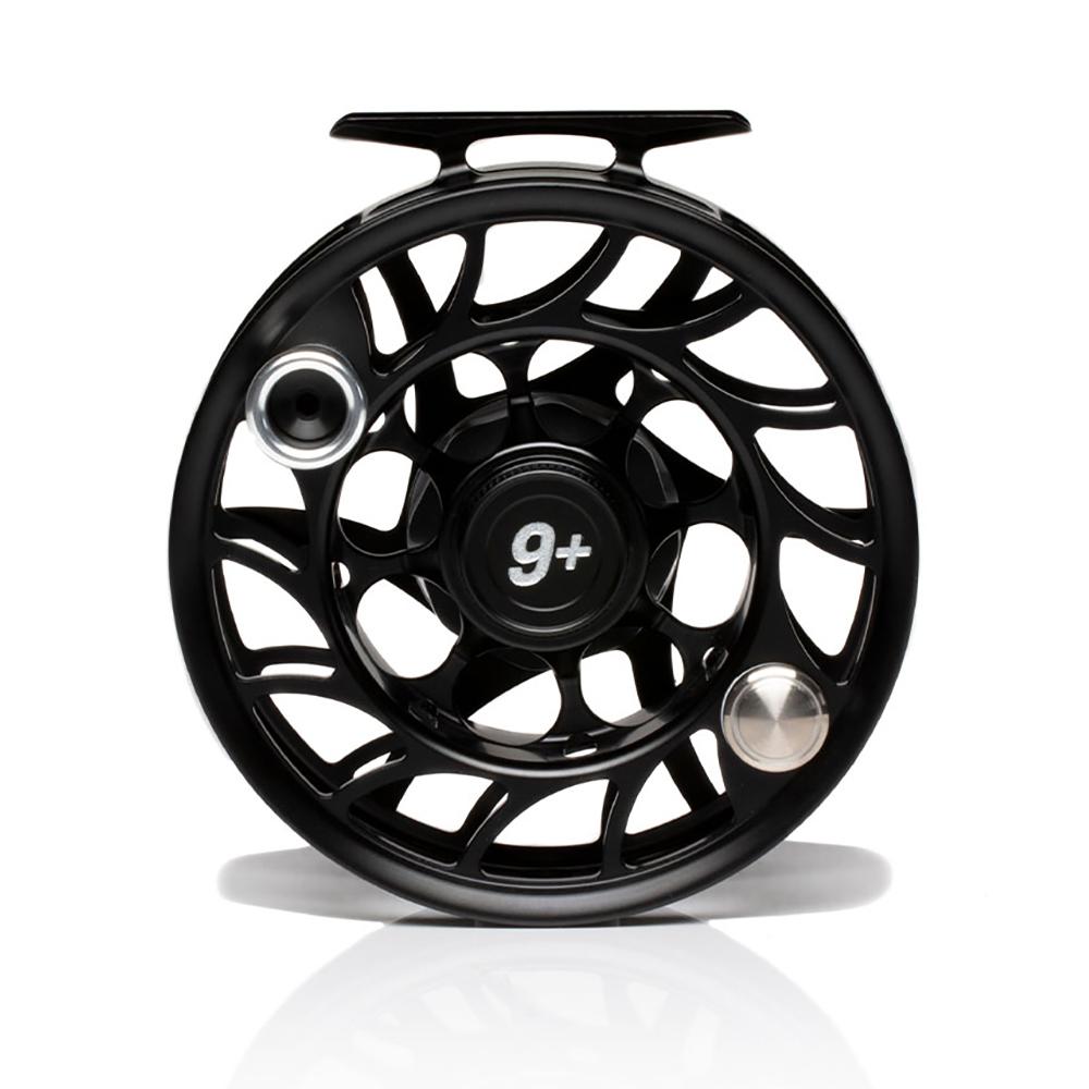 Hatch Iconic Fly Reel – 9 Plus in Black Silver